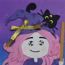 Diseño de personajes estilo kawaii :: Bonnie la Brujita. Children's Illustration project by Tatiana Tobón - 08.30.2020