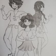 Mi Proyecto del curso: Creación de personajes manga. Drawing project by gianellacorg - 08.30.2020