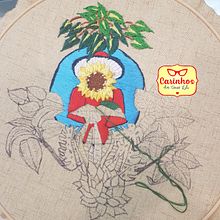Meu Eu solar!. Embroider project by lilia_4 - 09.11.2020