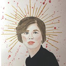 Retrato 2. Proyecto de curso. Ein Projekt aus dem Bereich Aquarellmalerei von Carlo Del Rio - 28.08.2020