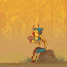 Arcade Fire . Un progetto di Character design, Illustrazione tradizionale, Illustrazione con inchiostro, Illustrazione digitale e Illustrazione infantile di Nicola Marras - 30.08.2020