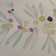 Mi Proyecto del curso: Creación de paletas de color con acuarela. Un proyecto de Ilustración botánica y Pintura a la acuarela de Miriam Medina - 30.08.2020