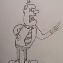 Mi Proyecto del curso: Introducción a la creación de personajes estilo cartoon. Pencil Drawing project by escobar.n - 08.30.2020