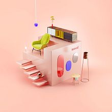 Mool / Escenarios simples y surreales. 3D, Art Direction, Industrial Design, and Traditional illustration project by Francisco Cortés - 09.01.2020