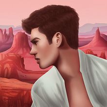 Desert. Traditional illustration, and Digital Illustration project by Alendro Estudio - 06.01.2020