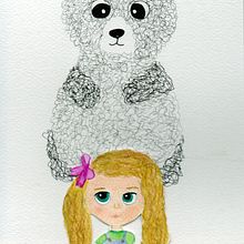 Risitos de Oro y los tres osos . Un projet de Illustration jeunesse de Fabiola Rodríguez Márquez - 30.08.2020