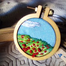 Campo de amapolas. Embroider project by helenavazquezgarcia - 08.31.2020