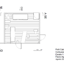 Mi Proyecto del curso: Introducción al dibujo arquitectónico en AutoCAD. Een project van Architectuur van Flavio Aquelarre - 30.08.2020