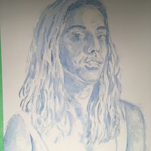 My project in Artistic Portrait with Watercolors. Watercolor Painting project by Thomas Aring - 09.10.2020