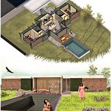 Mi Proyecto del curso: Ilustración digital de proyectos arquitectónicos. 3D, Architecture, and Digital Architecture project by Sofia Alfaro Vergara - 08.30.2020