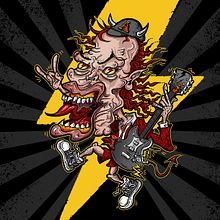 ANGUS. Concept Art, Artistic Drawing, Digital Drawing, Poster Design, and Digital Illustration project by Santiago Carranza - 08.31.2020