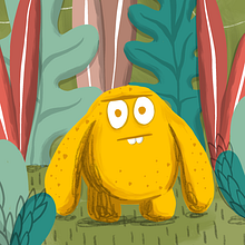 Cute Monsters . Een project van Kinderillustratie van Leanne Coelho - 31.08.2020