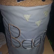 Mi Proyecto Letras bordadas. Embroider project by Karina Herrera - 09.01.2020