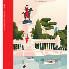 SHOP Magazine Madrid . Digital Illustration, Digital Lettering, Traditional illustration, and Vector Illustration project by Pietari Posti / Studio Posti - 09.01.2020