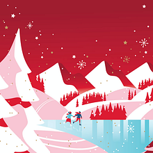 Nestle Chocolates Caja Roja . Digital Illustration, Traditional illustration, and Vector Illustration project by Pietari Posti / Studio Posti - 09.01.2020