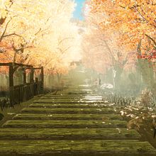Autum Lost Woods. Ein Projekt aus dem Bereich 3D von Juan Cruz Nicita - 01.09.2020