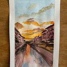 Mi Proyecto del curso: Paisajes urbanos en acuarela . Seni Rupa, Dan Kreativitas proyek oleh Nuria González Alcaide - 09.01.2020