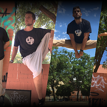 Universo Parkour. Un projet de Br, ing et identité, Conception d'affiches, Création d'accessoires, Création de costumes , et Design graphique de Álvaro Guerrero Martínez - 01.09.2020