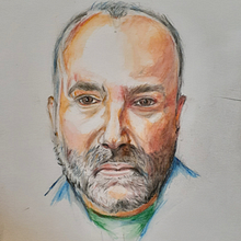 Mi Proyecto del curso: Cuaderno de retratos en acuarela. Un proyecto de Dibujo de Retrato de Maximiliano Di Giácomo - 01.09.2020