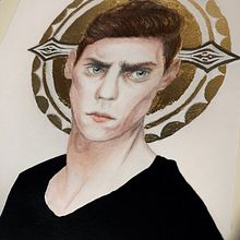 Penitencia. Un proyecto de Ilustración tradicional, Pintura a la acuarela y Dibujo de Retrato de karla_fcastellanos - 31.08.2020