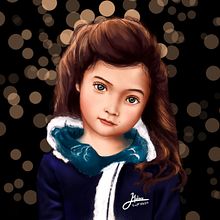 My project in Digital Fantasy Portraits with Photoshop course. Digital Painting project by Michieru Jerome Michael - 09.02.2020