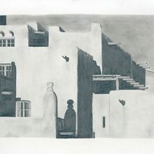 Santa Fe. Un progetto di Disegno a matita e Disegno di Mel H - 02.09.2020