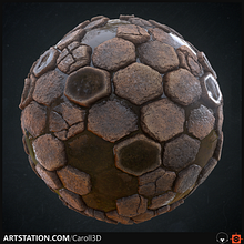 Mi Proyecto del curso: Introducción a la creación de texturas con Substance Designer. Un proyecto de 3D de Carolina - 02.09.2020