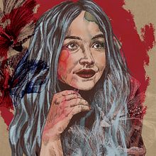 proyectos de curso de ilustracion de rostros en proceate . Un proyecto de Ilustración tradicional y Publicidad de scartcollado - 02.09.2020