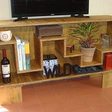 Mi Proyecto del curso: Mueble para TV. Een project van Houtbewerking van Jose Alberto Rodriguez Hernandez - 02.09.2020