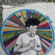 Thiago pandêmico. Projekt z dziedziny  Haft użytkownika Giórgia Gama - 30.11.2020