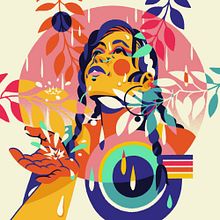 Tropical ✦ Geo V. Un proyecto de Ilustración tradicional de El Totoi - 03.09.2020