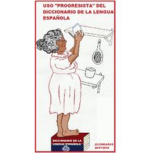 USO PROGRESISTA DEL DICCIONARIO DE LA LENGUA ESPAÑOLA. Un proyecto de Escritura de Loana Bracho Campos - 20.07.2018