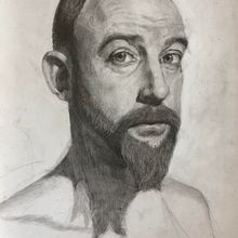 Mi Proyecto del curso: Retrato realista con lápiz de grafito.  project by u3jzqkki5e - 09.03.2020