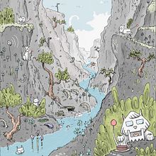 El valle inquietante Ein Projekt aus dem Bereich Traditionelle Illustration von Jorge Campos - 04.09.2020
