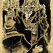 Drácula de Bram Stoker. Projekt z dziedziny Sketching, Kreat, wność, R, sunek ołówkiem, Grafika ed, torska, Trad, c, jna ilustracja, Ilustracja c i frowa użytkownika Alberto Peral Alcón - 03.09.2020