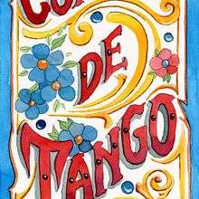 Mi Proyecto del curso: Caligrafía con pinceles de agua para principiantes. Lettering project by Maribi Benito Martin - 09.03.2020