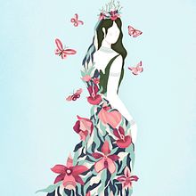 Mi Proyecto del curso: Ilustración flat con Photoshop. Traditional illustration, Botanical Illustration, and Digital Illustration project by Sebastián Velásquez - 09.08.2020