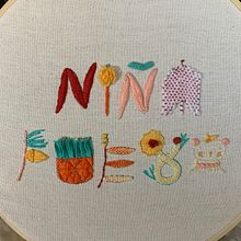 Niña fuego, versión principiante.. Projekt z dziedziny  Haft użytkownika Elias Aquique - 04.09.2020