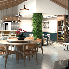 Cozinha - Reforma - Buritis MG. Projekt z dziedziny  Architektura, Architektura wnętrz i Projektowanie wnętrz użytkownika Nataly Ayala - 16.09.2020