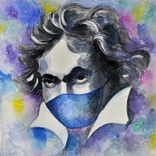El año de Beethoven. Un proyecto de Pintura a la acuarela de Alba Acosta - 04.09.2020