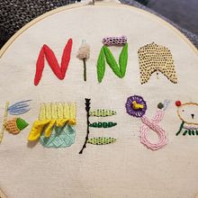 Mi Proyecto :). Embroider project by Jessica López Alvarado - 09.30.2020