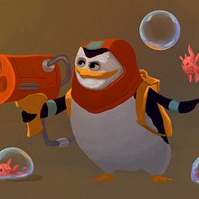 My project in Digital Painting for Characters: Color and Light course Ein Projekt aus dem Bereich Traditionelle Illustration von Anita Vatsek - 04.09.2020