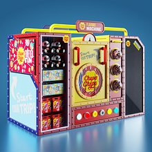 Chupa chups & Mentos Expositor | Infografía 3D. 3D, 3D Design, Graphic Design, and Advertising project by Sergio Castelreanas Andrés - 02.05.2020