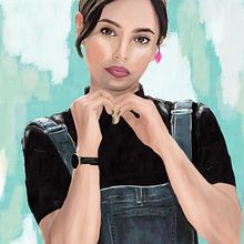 Mi Proyecto del curso: Retratos pictóricos con técnicas digitales. Un progetto di Illustrazione digitale di albertodf4 - 04.09.2020