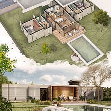 Mi Proyecto del curso: CASA DUO. Architecture, and Architectural Illustration project by Diana Carolina Rojas Caracas - 09.05.2020