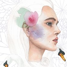 Mi Proyecto del curso: Retrato ilustrado en acuarela. Een project van Traditionele illustratie y Aquarelschilderen van Camila Klapp - 04.09.2020