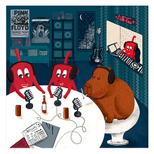 Mi Proyecto del curso: Ilustración digital con texturas en Photoshop . % silday05 tarafından hazırlanan Dijital İllüstras, Ve on projesi - 09.05.2020