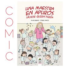 Una maestra en apuros · Sálvese quien pueda Ein Projekt aus dem Bereich Comic und Traditionelle Illustration von Jorge Campos - 05.09.2020