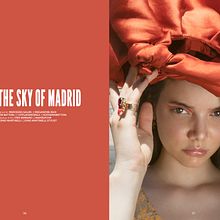 Under the sky of Madrid. Un progetto di Composizione fotografica, Design editoriale, Fotografia e Fotografia di moda di Mercedes Galán - 05.09.2020