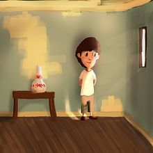 My project in Lighting Principles for Digital Painting course. Een project van  Art direction van Ibrahim Albuainain - 05.09.2020